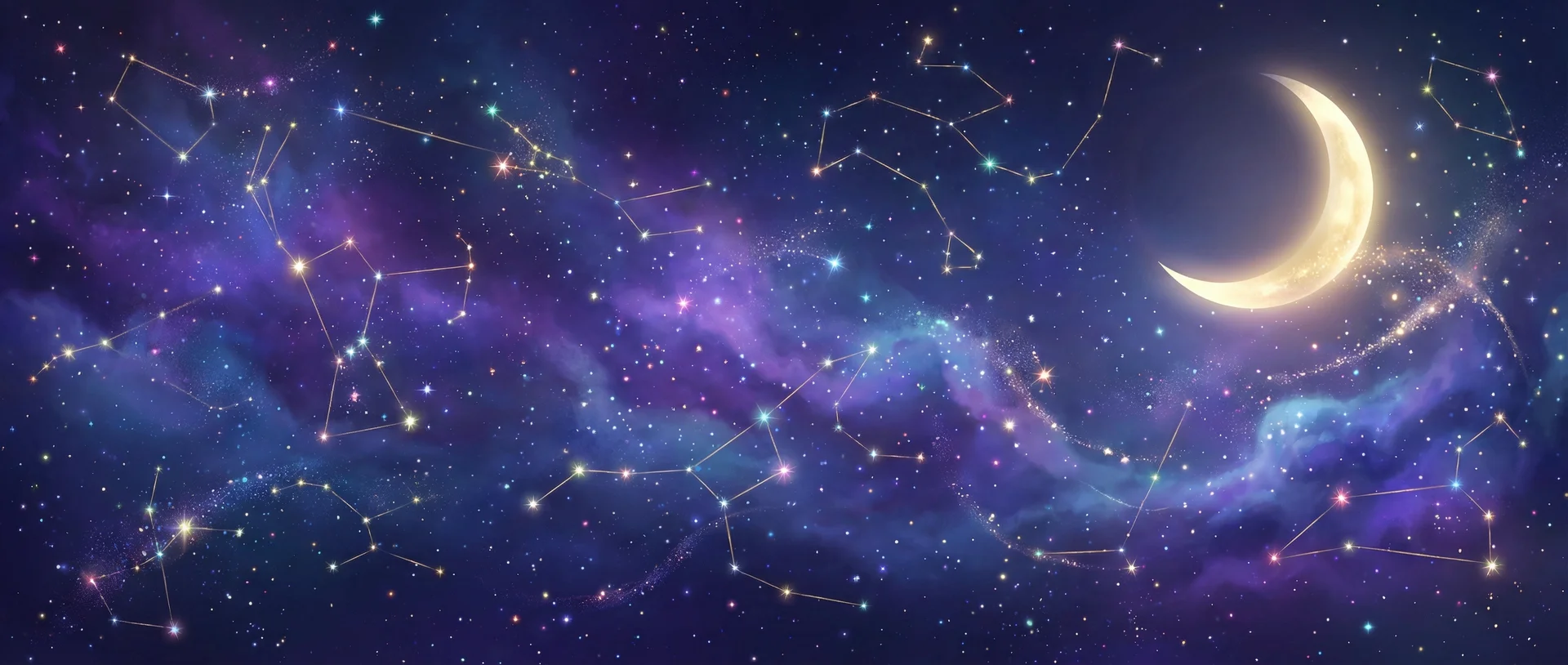 星空背景 - 推特母狗 | 每日星座运势与塔罗占卜